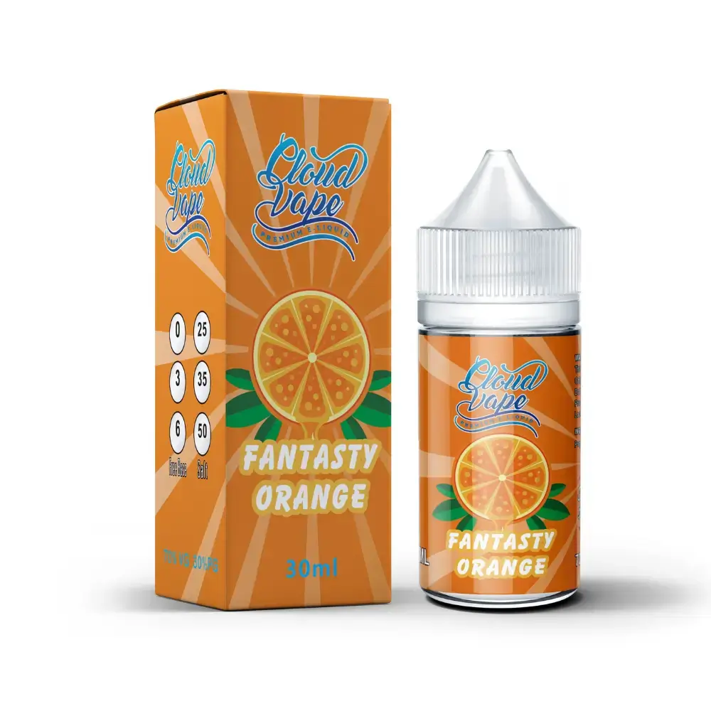 Fantasy Orange By Cloud Vape Premium E-Liquid 30ml