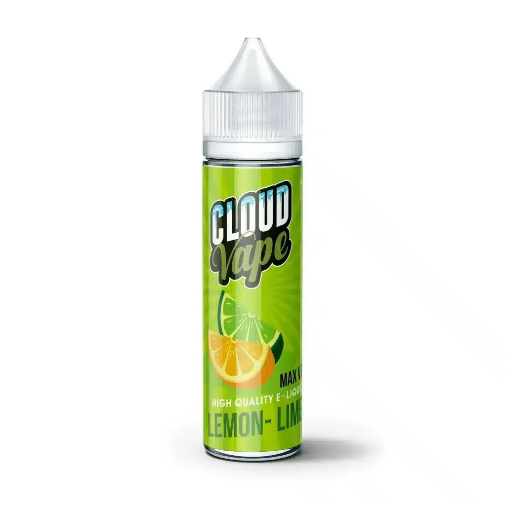 Lemon Lime Cloud Vape Premium E-Liquid 60ml