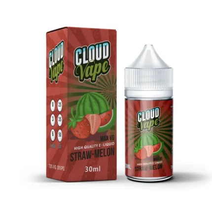 Straw Melon By Cloud Vape Premium E-Liquid 30ml