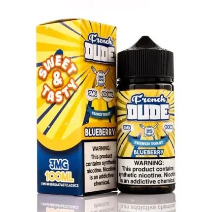 BLUEBERRY FRENCH DUDE BY VAPE BREAKFAST CLASSICS 100ML