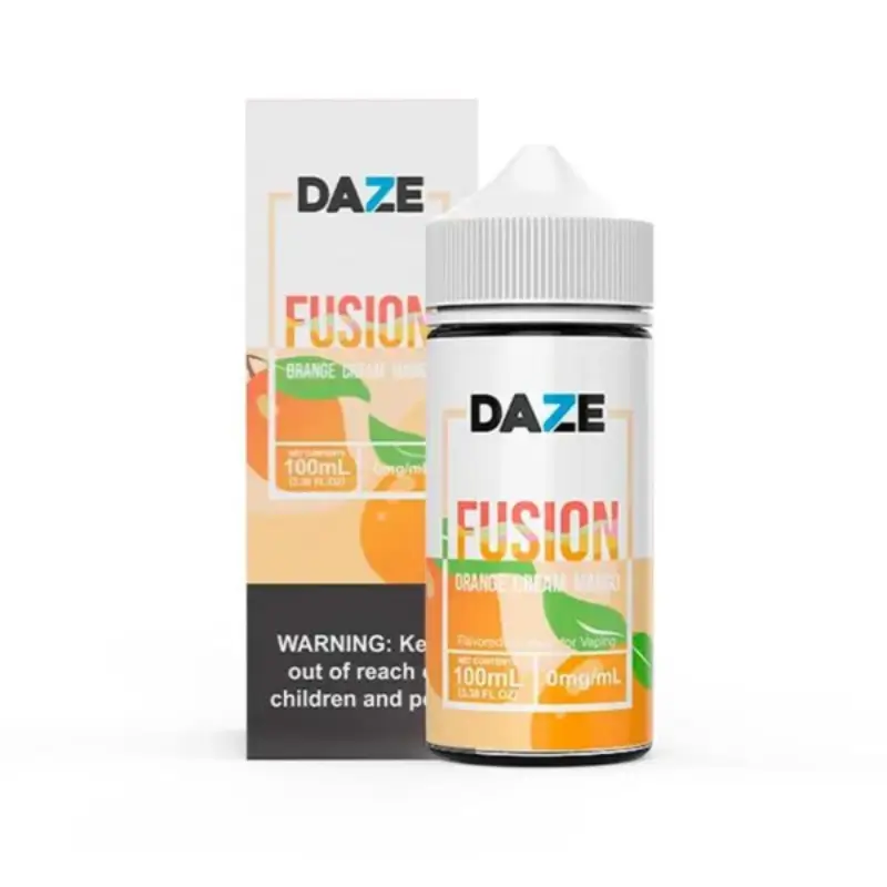 Orange Cream Mango ICED BY 7 DAZE FUSION 100ML