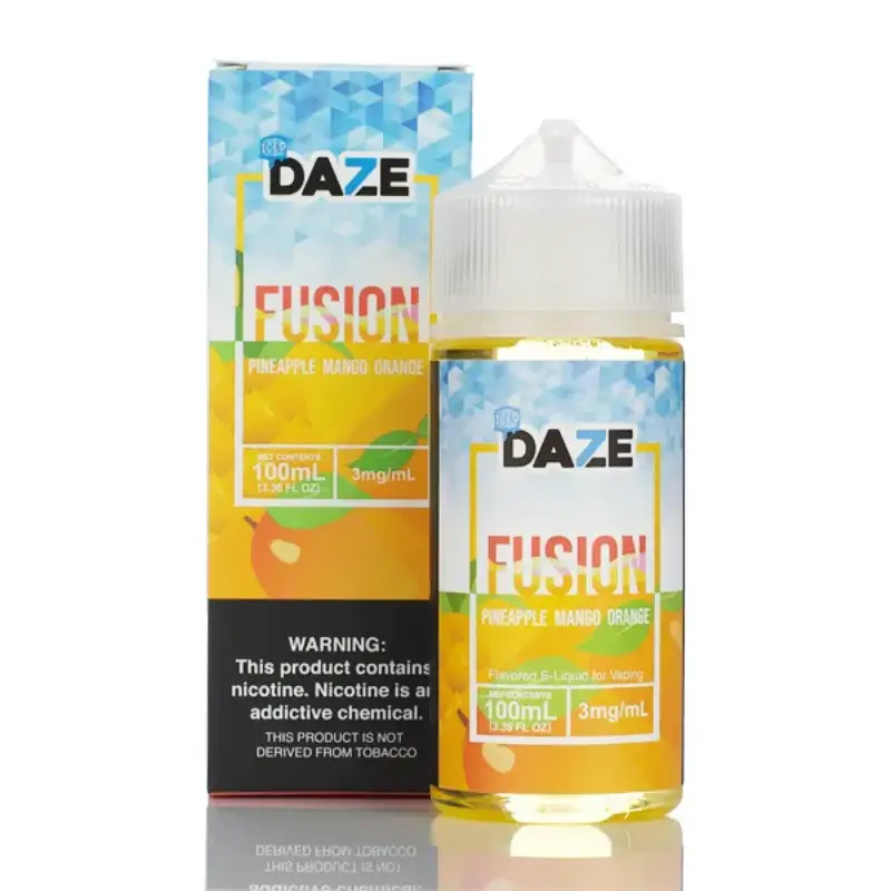 Pineapple Mango Orange ICED BY 7 DAZE FUSION 100ML