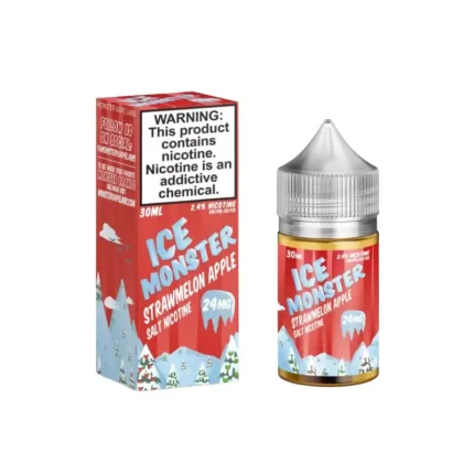 Strawmelon Apple By Ice Monster Nic Salt 30ml
