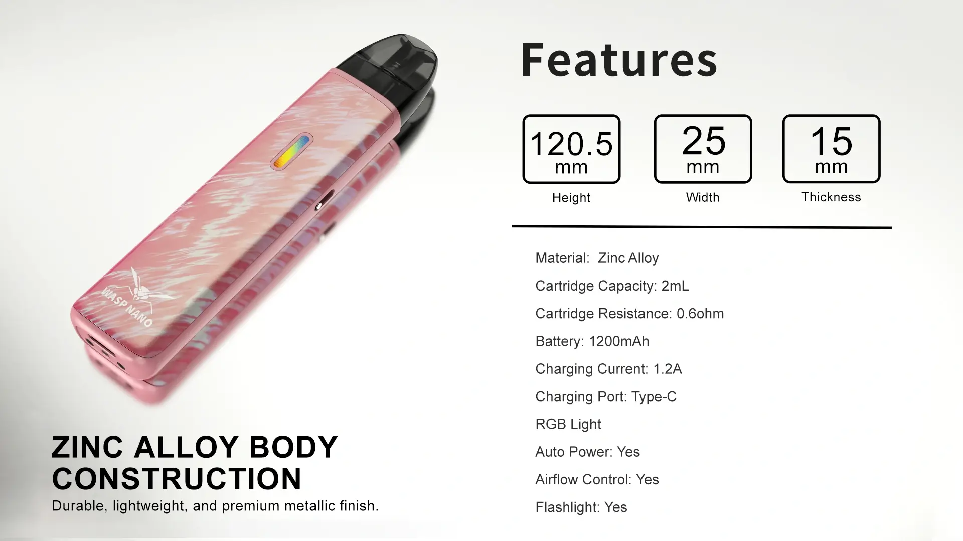 WASP NANO X 2.0 Pod Kit