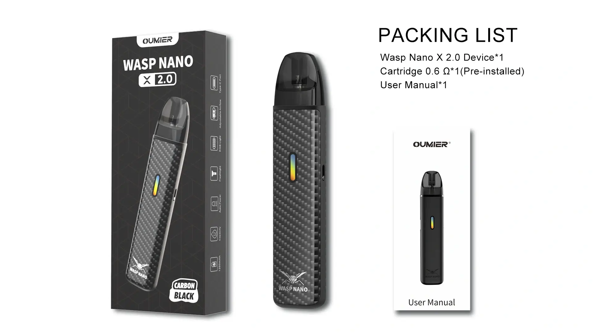 WASP NANO X 2.0 Pod Kit