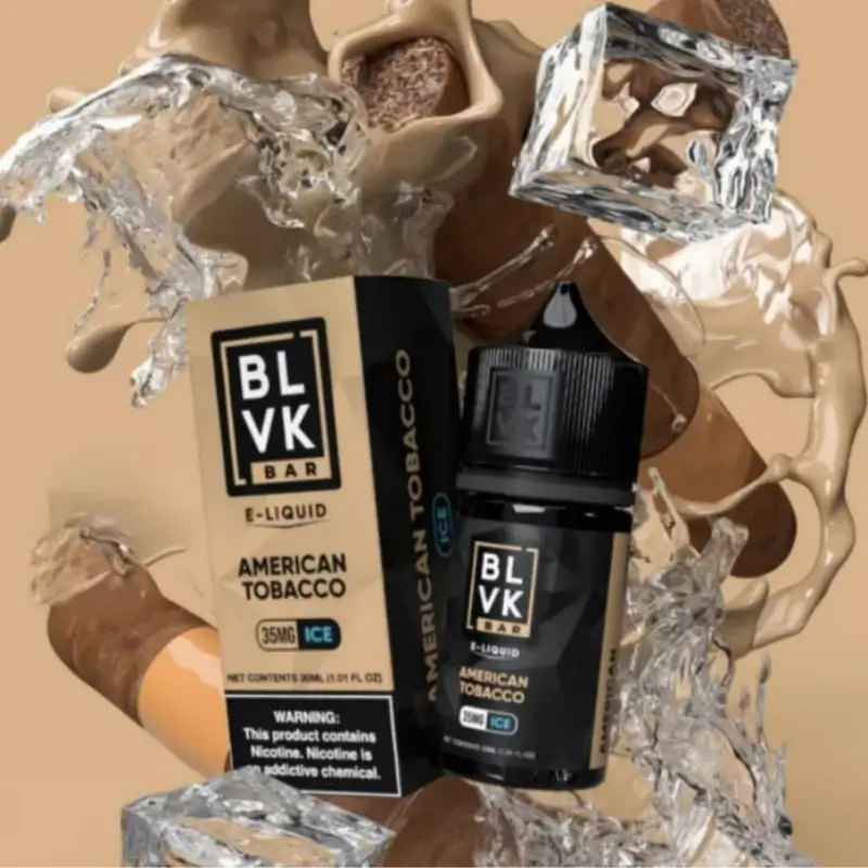 Burely Tobacco Ice By BLVK Bar Salt Nic Salt 30mL