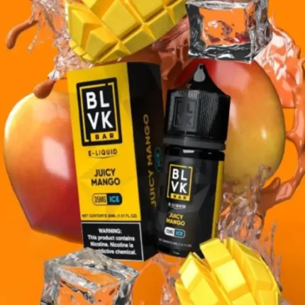 Juicy Mango Ice By BLVK Bar Salt Nic Salt 30mL