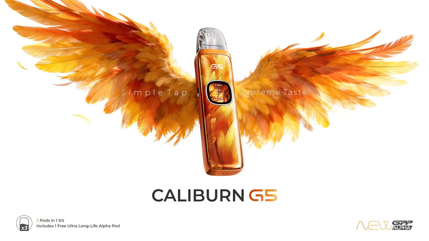 Uwell Caliburn G5 Pod System Kit 1600mAh 3ml (Max 35W)