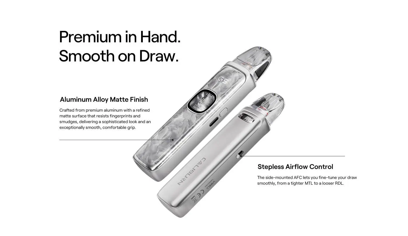 Uwell Caliburn G5 Pod System Kit 1600mAh 3ml (Max 35W)