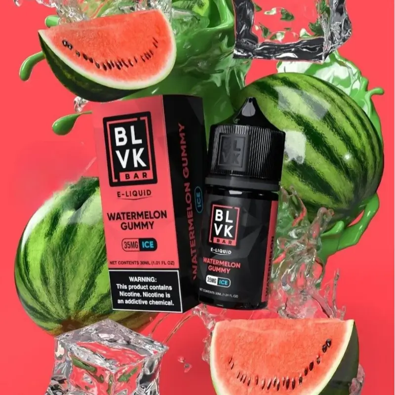 Watermelon Gummy Ice By BLVK Bar Salt Nic Salt 30mL