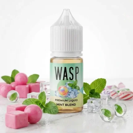 Wasp Bubblegum Mint By Oumier – 30ml Nic Salt